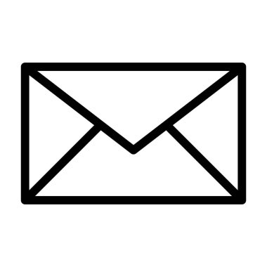 posta simgesi, vektör illüstrasyonu