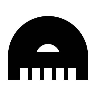 cetvel simgesi, vektör illüstrasyonu