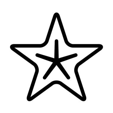 Yıldız simgesi, kalite derecesi, vektör illüstrasyonu