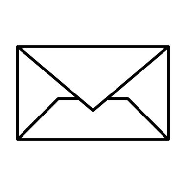 posta simgesi, vektör illüstrasyonu