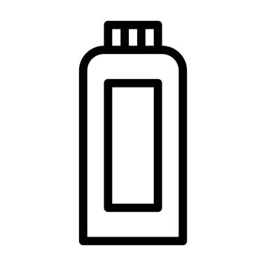 Şampuan simgesi, vektör illüstrasyonu