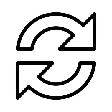 Uygulama simgesini tazele, vektör illüstrasyonuName  