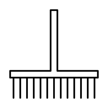 Bahçe simgesi, vektör çizimi