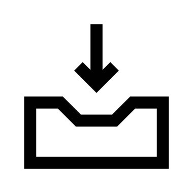 posta simgesi, vektör illüstrasyonu