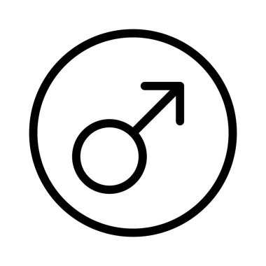 Erkek Cinsiyeti Tuvaleti simgesi, vektör illüstrasyonu