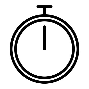 İzleme simgesi, vektör illüstrasyonunu durdur