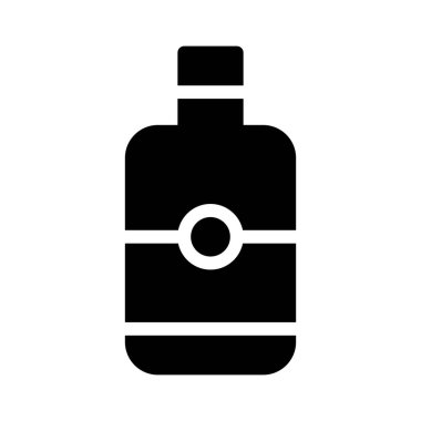 şişe simgesi, vektör illüstrasyonu