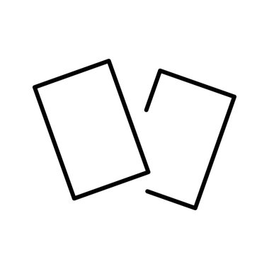 Cards Casino Kumar ikonu, vektör illüstrasyonu