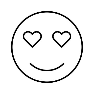 In Love simgesi, vektör illüstrasyonu