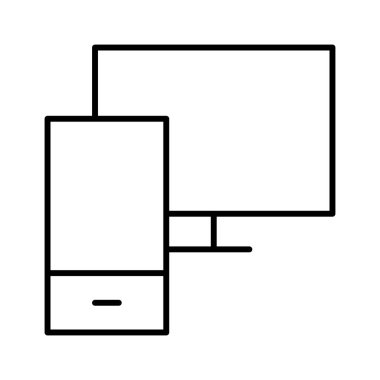 Beyaz arkaplan, vektör illüstrasyonunda simgeyi göster