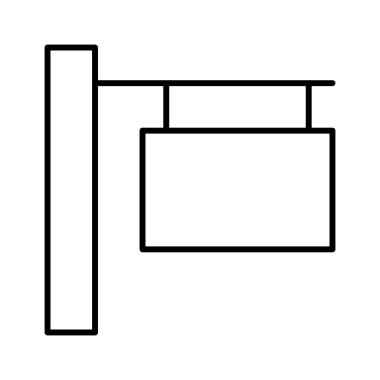 Satış simgesi, vektör illüstrasyonu imzala