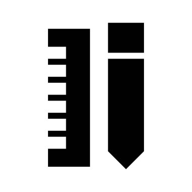 Düzenleme simgesi, vektör illüstrasyonunu çiz