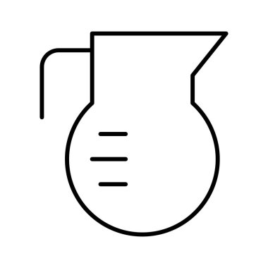 kahve simgesi, vektör illüstrasyonu