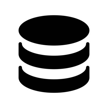 Bozuk para simgesi, vektör illüstrasyonu