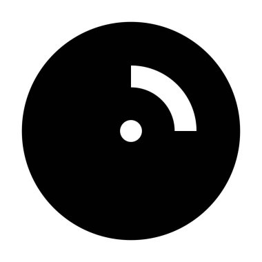 Disk simgesi, vektör çizimi