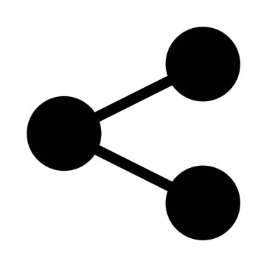  Bağlantı Ağı simgesi, vektör illüstrasyonu