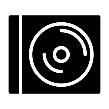 Disk simgesi, vektör çizimi