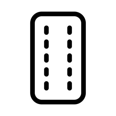 Hap simgesi, vektör illüstrasyonu