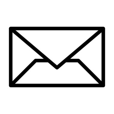 posta simgesi, vektör illüstrasyonu