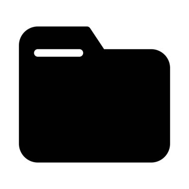 Beyaz arkaplanda dizin simgesi, vektör illüstrasyonu