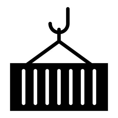 Taşıyıcı simgesi, vektör illüstrasyonu