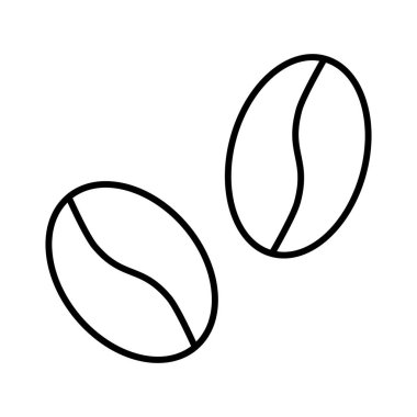 kahve simgesi, vektör illüstrasyonu