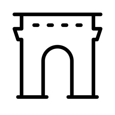 Triumph France simgesi, vektör illüstrasyonu