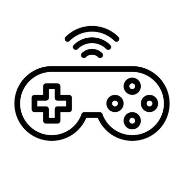 Oyun alanı simgesi, vektör illüstrasyonu