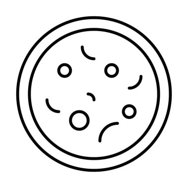 Bakteri Tıp simgesi, vektör illüstrasyonu