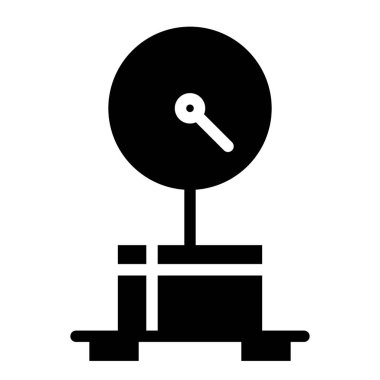 Simgeyi ölçekle, vektör illüstrasyonu