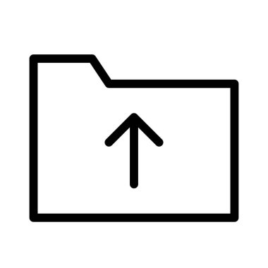 Beyaz arkaplanda dizin simgesi, vektör illüstrasyonu