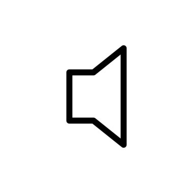 Sözcü Cildi simgesi, vektör illüstrasyonu