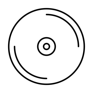 Disk simgesi, vektör çizimi