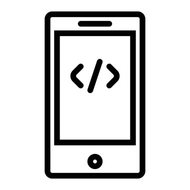 Uygulama Tasarımı simgesi, vektör illüstrasyonu