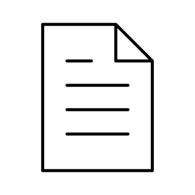 dosya simgesi, vektör illüstrasyonu