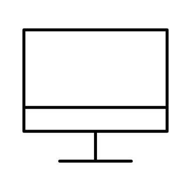 Beyaz arkaplan, vektör illüstrasyonunda simgeyi göster