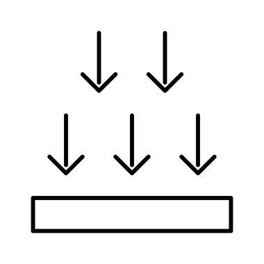  Emici simge, vektör illüstrasyonu 