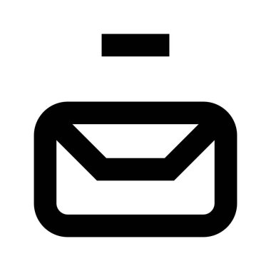 posta zarfı simgesi, vektör illüstrasyonu 