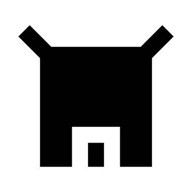 Paket simgesi, vektör çizimi