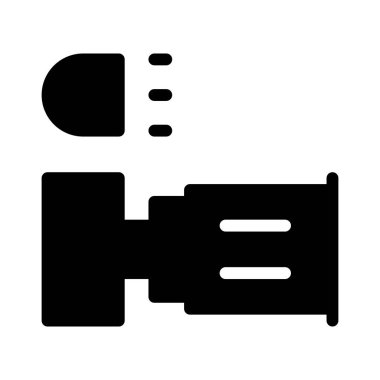 Video Kamera simgesi, vektör