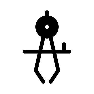 pusula simgesi, vektör illüstrasyonu