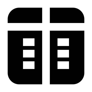 tablo simgesi, vektör illüstrasyonu 