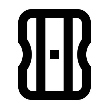 Keskinleştirici simgesi, vektör illüstrasyonu