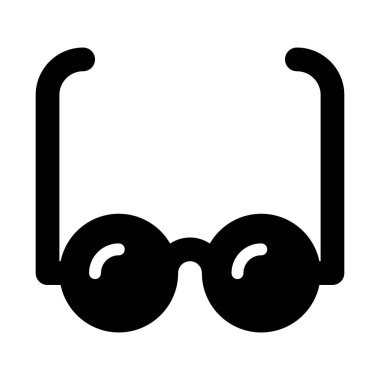 Cam simge, vektör illüstrasyonu