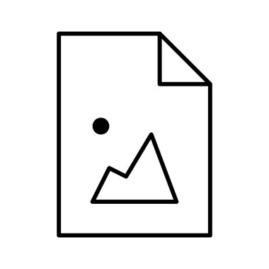 dosya simgesi, vektör illüstrasyonu