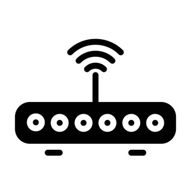 Beyaz arkaplanda yönlendirme simgesi, vektör illüstrasyonu