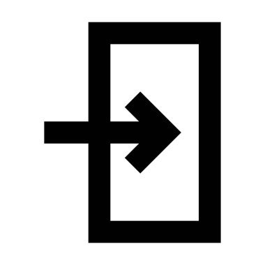 Giriş Hesabı Web Arayüzü simgesi, vektör illüstrasyonu