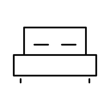 Otel simgesi, vektör illüstrasyonu