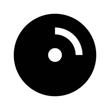 Disk simgesi, vektör çizimi