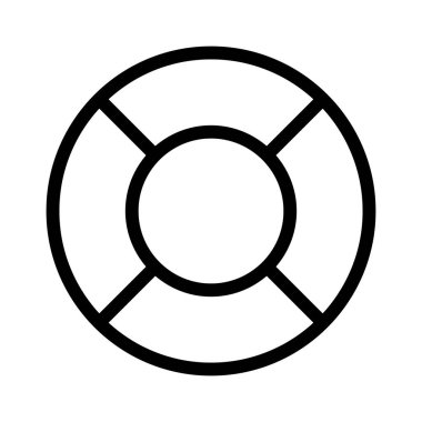 Kurtarma Yardım simgesi, vektör illüstrasyonu 